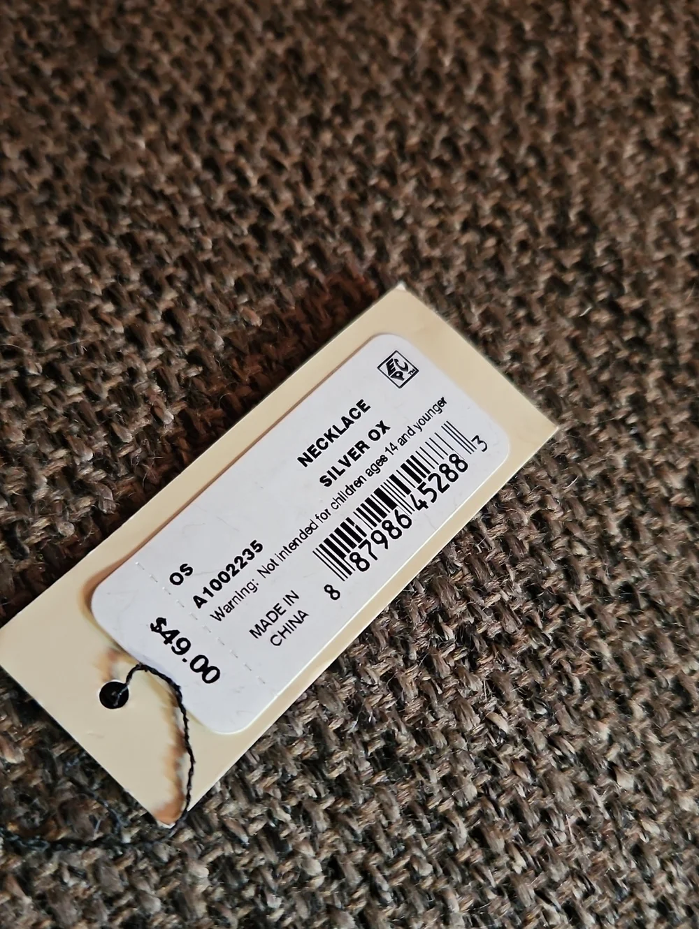 Patricia Nash NWT Paris Handbag Charm - Silver Chain With Gold And Varied Charms